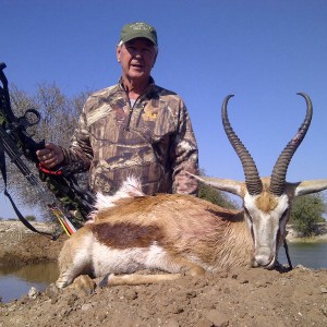 Springbok hunt with Wintershoek Johnny Vivier Safaris