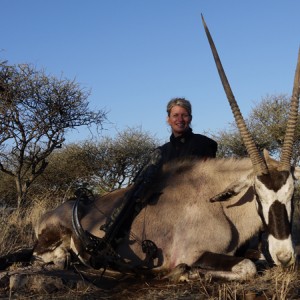 Gemsbok hunt with Wintershoek Johnny Vivier Safaris