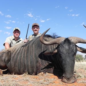 Blue Wildebeest hunt with Wintershoek Johnny Vivier Safaris