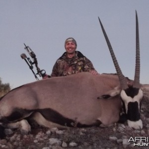 Gemsbok hunt with Wintershoek Johnny Vivier Safaris