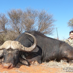 Buffalo hunt with Wintershoek Johnny Vivier Safaris