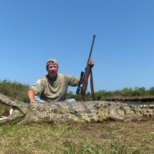 12' nile crocodile mozambique