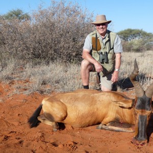 Hartebeest hunt with Wintershoek Johnny Vivier Safaris