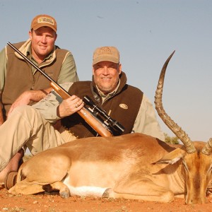 Impala hunt with Wintershoek Johnny Vivier Safaris