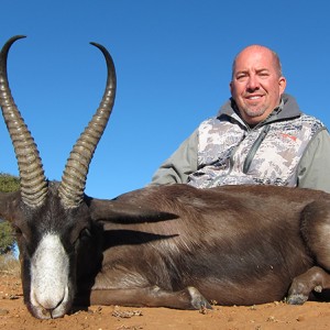 Black Springbok hunt with Wintershoek Johnny Vivier Safaris