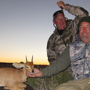 Steenbok hunt with Wintershoek Johnny Vivier Safaris