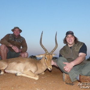 Impala hunt with Wintershoek Johnny Vivier Safaris