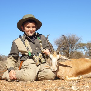 Springbok hunt with Wintershoek Johnny Vivier Safaris