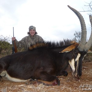 Sable hunt with Wintershoek Johnny Vivier Safaris