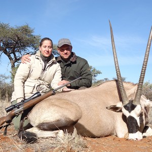 Gemsbok hunt with Wintershoek Johnny Vivier Safaris