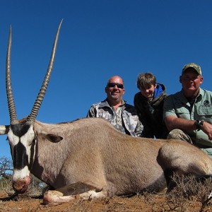 Gemsbok hunt with Wintershoek Johnny Vivier Safaris