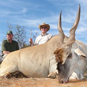 Eland hunt with Wintershoek Johnny Vivier Safaris