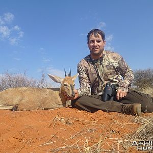 Steenbok hunt with Wintershoek Johnny Vivier Safaris