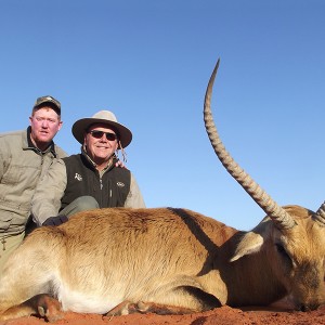 Lechwe hunt with Wintershoek Johnny Vivier Safaris