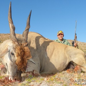 Eland hunt with Wintershoek Johnny Vivier Safaris