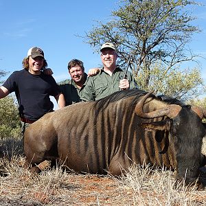 Blue Wildebeest hunt with Wintershoek Johnny Vivier Safaris