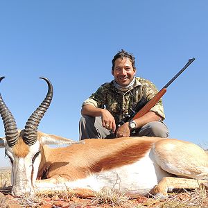 Springbok hunt with Wintershoek Johnny Vivier Safaris