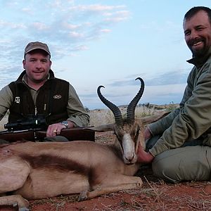 Copper Springbok hunt with Wintershoek Johnny Vivier Safaris