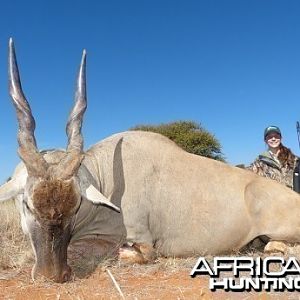 Eland hunt with Wintershoek Johnny Vivier Safaris