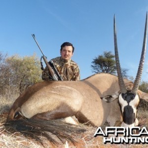 Gemsbok hunt with Wintershoek Johnny Vivier Safaris