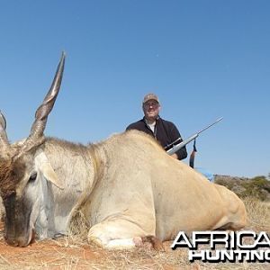 Eland hunt with Wintershoek Johnny Vivier Safaris