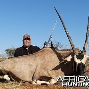 Gemsbok hunt with Wintershoek Johnny Vivier Safaris