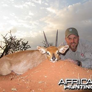 Steenbok hunt with Wintershoek Johnny Vivier Safaris