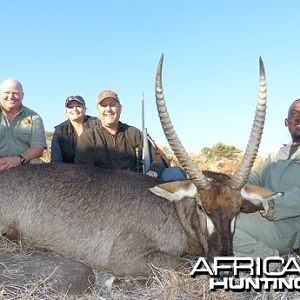 Waterbuck hunt with Wintershoek Johnny Vivier Safaris