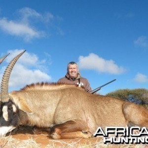 Roan hunt with Wintershoek Johnny Vivier Safaris