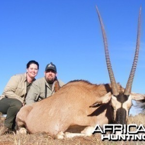 Gemsbok hunt with Wintershoek Johnny Vivier Safaris