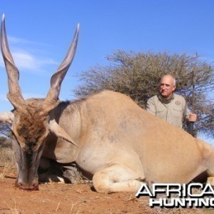 Eland hunt with Wintershoek Johnny Vivier Safaris