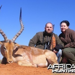 Impala hunt with Wintershoek Johnny Vivier Safaris