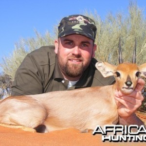 Steenbok hunt with Wintershoek Johnny Vivier Safaris