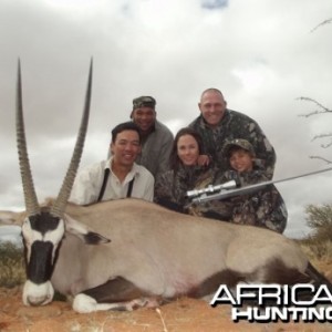 Gemsbok hunt with Wintershoek Johnny Vivier Safaris