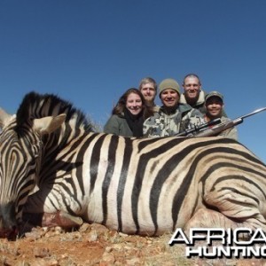 Zebra hunt with Wintershoek Johnny Vivier Safaris