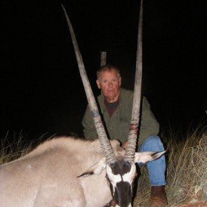 Gemsbok hunt with Wintershoek Johnny Vivier Safaris