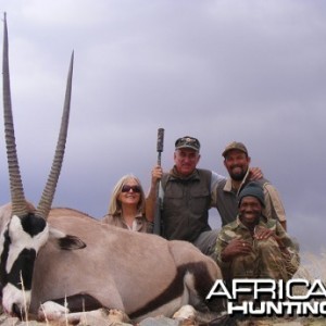 Gemsbok hunt with Wintershoek Johnny Vivier Safaris