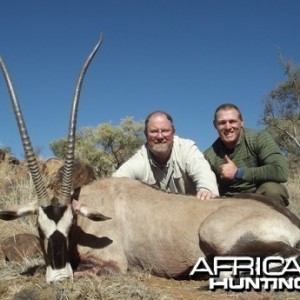 Gemsbok hunt with Wintershoek Johnny Vivier Safaris