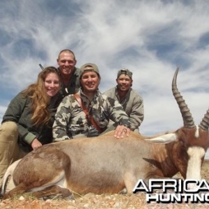 Blesbok hunt with Wintershoek Johnny Vivier Safaris