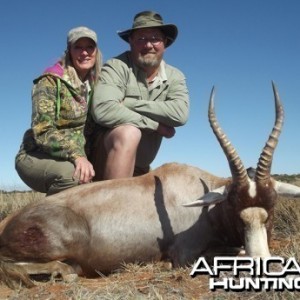 Blesbok hunt with Wintershoek Johnny Vivier Safaris