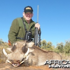 Warthog hunt with Wintershoek Johnny Vivier Safaris