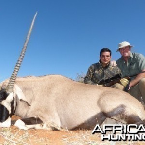 Gemsbok hunt with Wintershoek Johnny Vivier Safaris