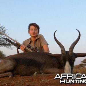 Black Springbok hunt with Wintershoek Johnny Vivier Safaris