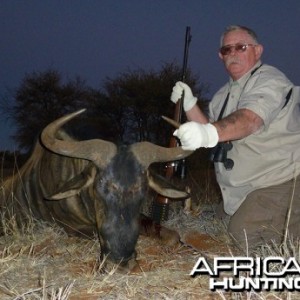 Blue Wildebeest hunt with Wintershoek Johnny Vivier Safaris