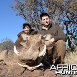 Warthog hunt with Wintershoek Johnny Vivier Safaris