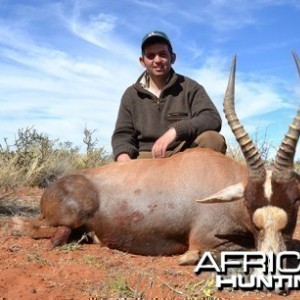 Blesbok hunt with Wintershoek Johnny Vivier Safaris