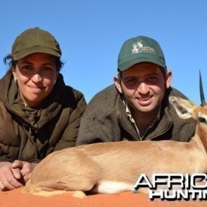 Steenbok hunt with Wintershoek Johnny Vivier Safaris