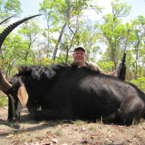 Reinhard with his good Mozambique Sable