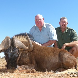 Black Wildebeest hunt with Wintershoek Johnny Vivier Safaris