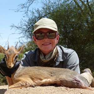 Dik Dik hunt with Wintershoek Johnny Vivier Safaris